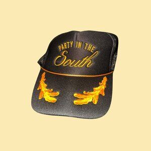 Party in the South Adjustable Trucker Hat